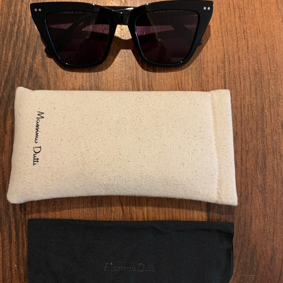 NEW Massimo Dutti Cat Eye Sunglasses - Picture 7 of 7
